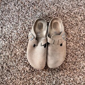 Birkenstock Tan Flats & Loafers